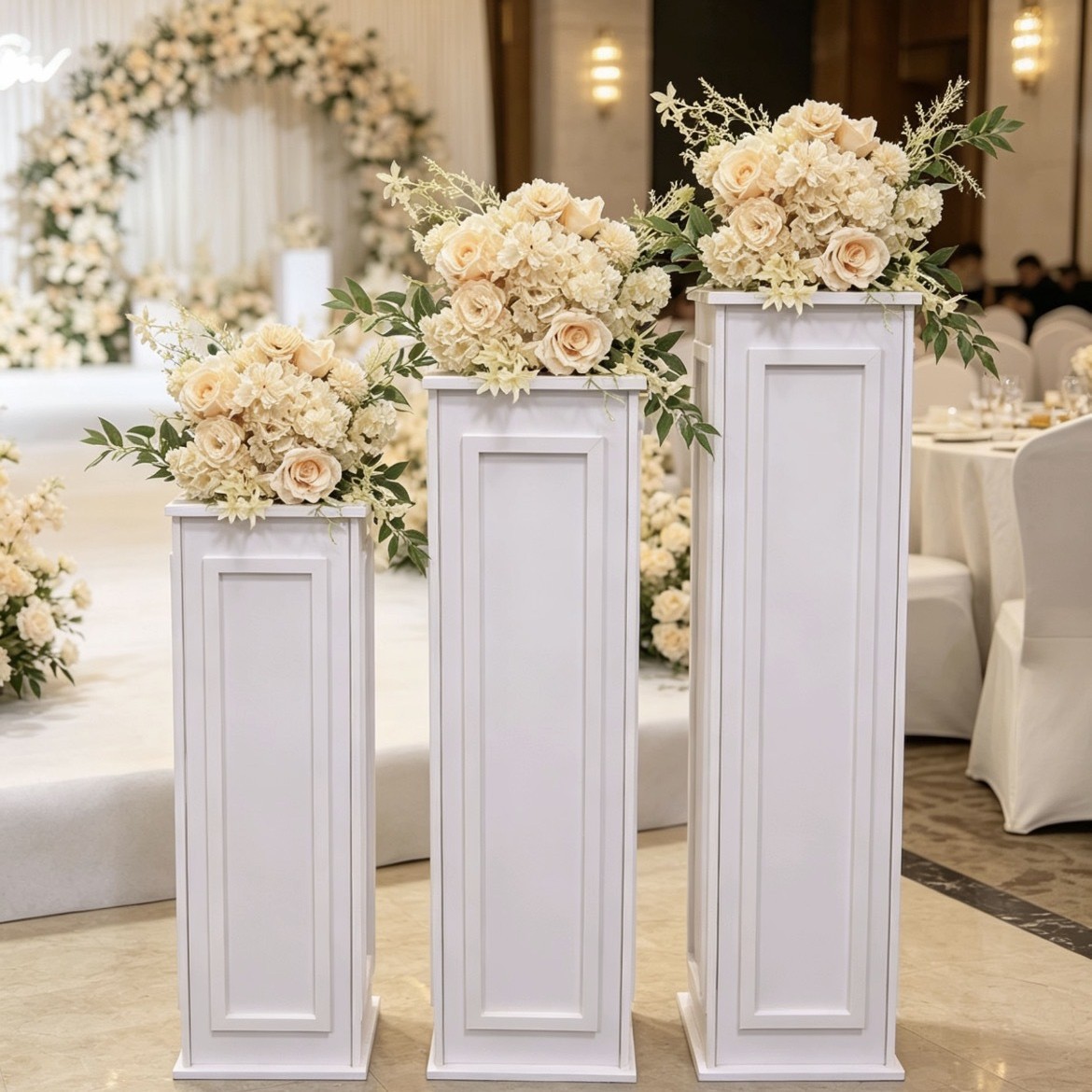 Supply Wedding Venue - Acessórios para Casamento Colunas Romanas de