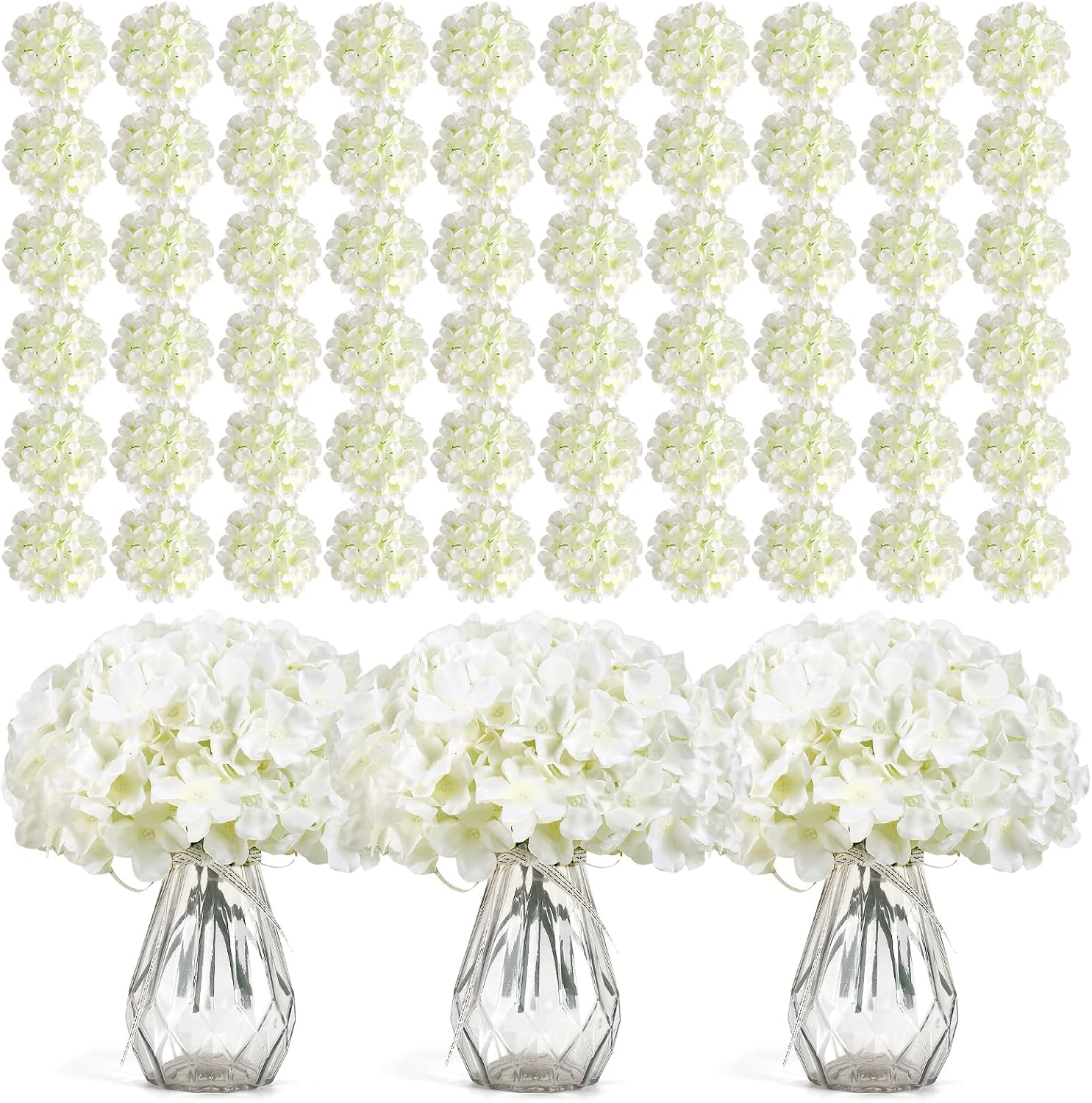 Wedding Supply Bulk - 304 Peças de Flores Artificiais de