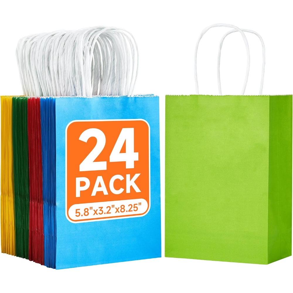 Wedding Supply Bulk - Pacote com 24 Sacolas de Papel