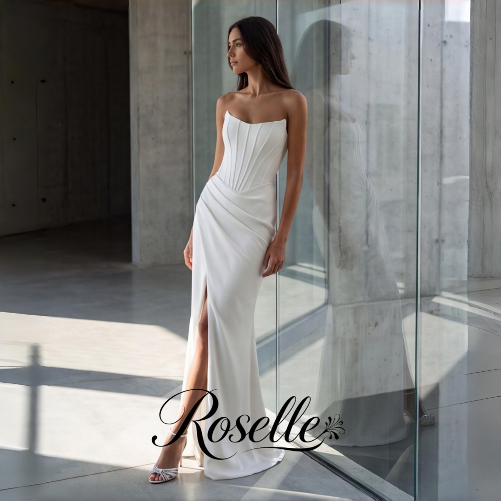 Wedding Qw - Vestido de Noiva Sereia ROSELLE Simples