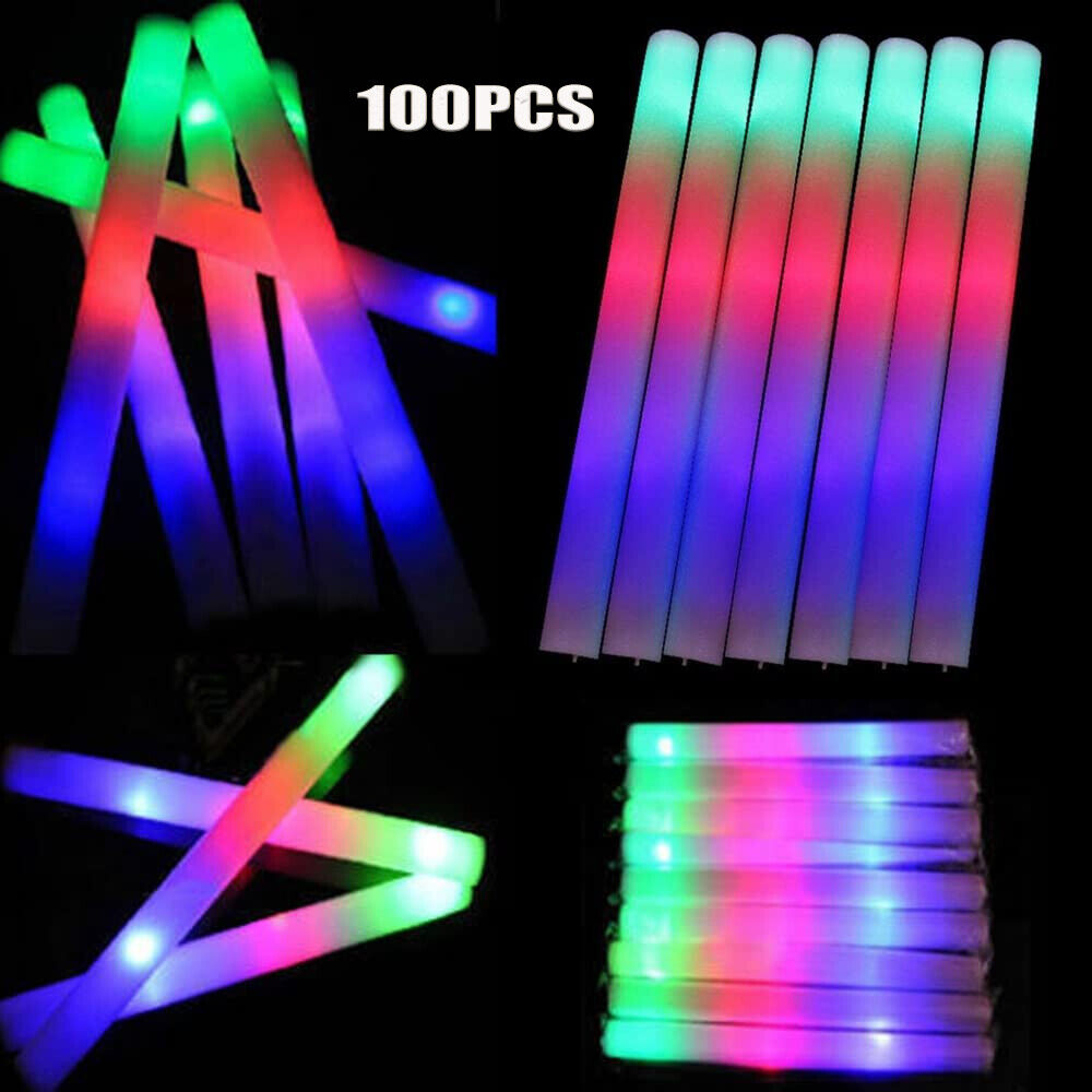 Wedding Supply Bulk - Bastões de espuma com luz LED,