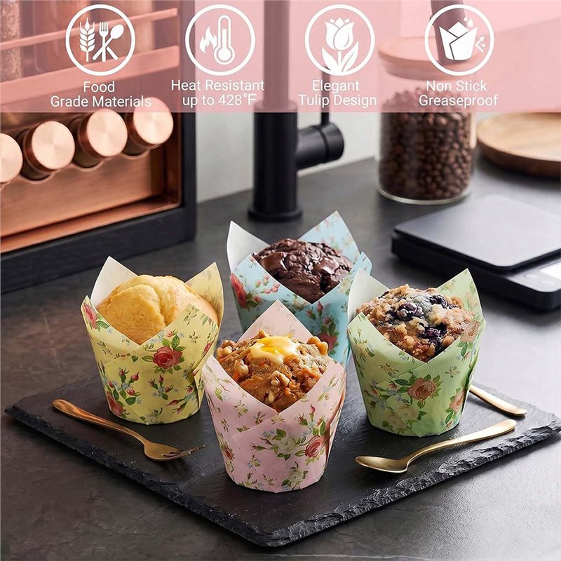 Wedding Cake Supply - Forminhas de Papel para Cupcake A11I,