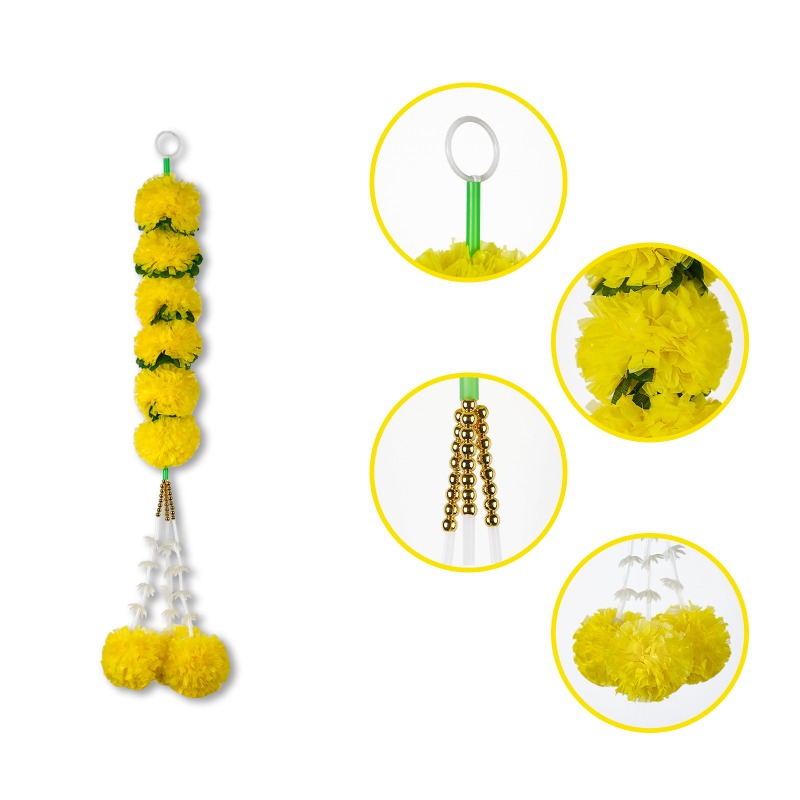Indian Wedding Decor Supply - Luzes de Cordão com Flores de