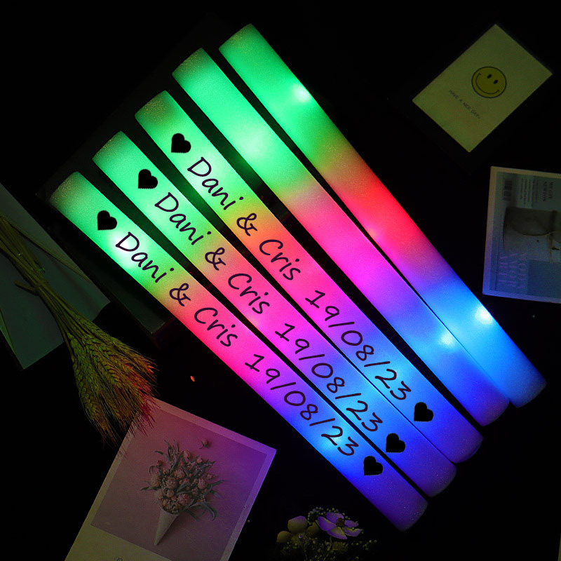 Wedding Supply Bulk - 12/30/60 pçs led brilho varas em