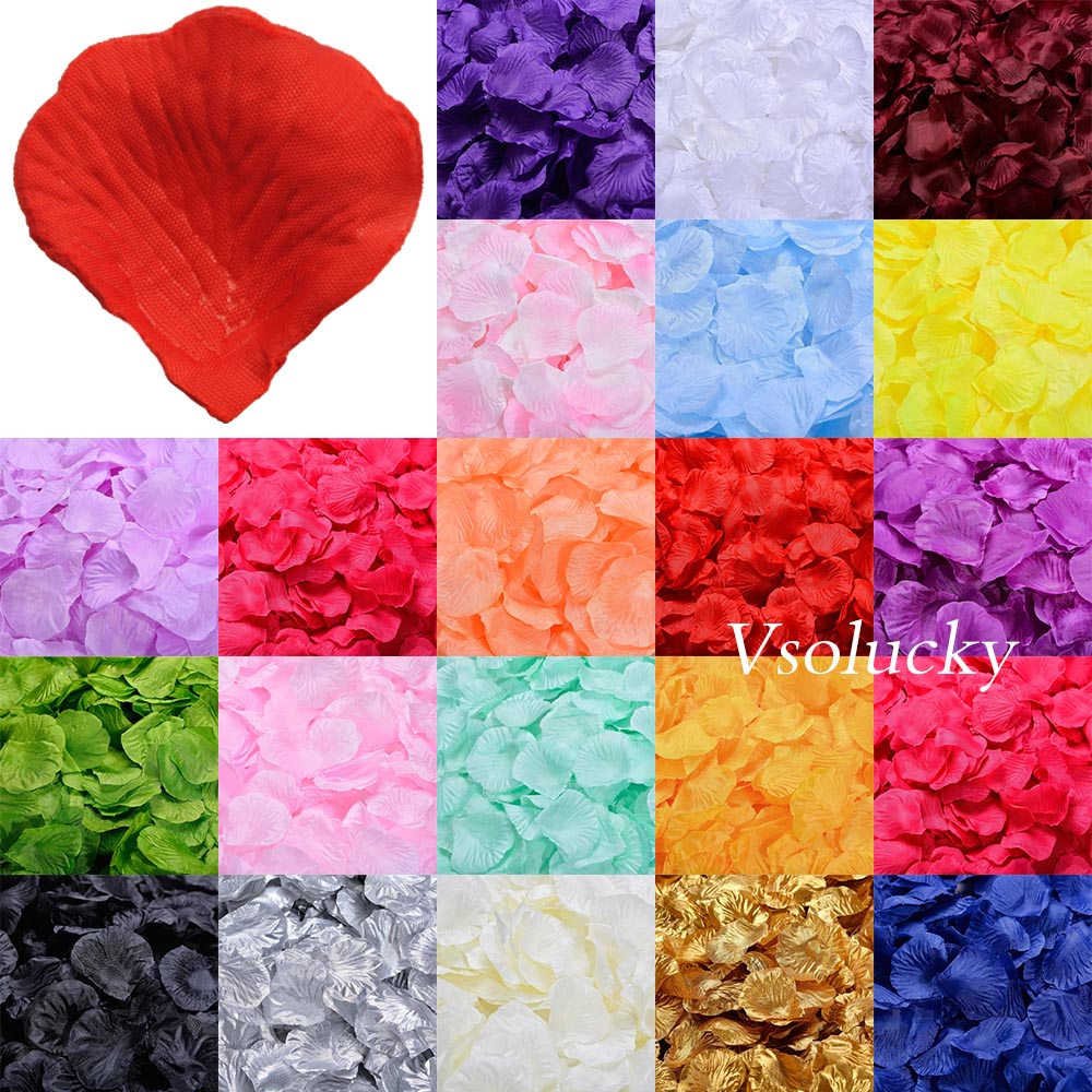 Supply Wedding Venue - 100 pçs pétalas de rosa de