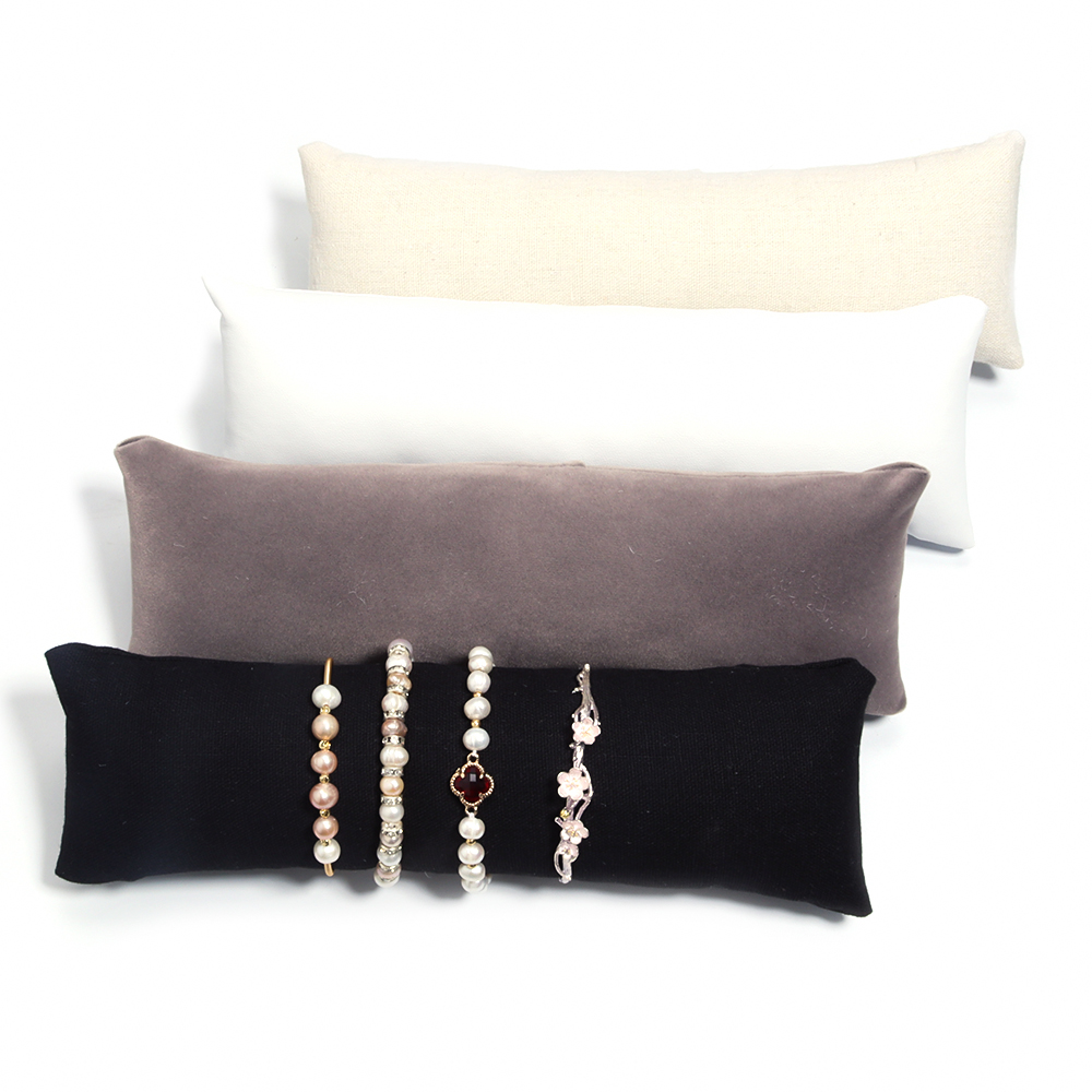 1pc couro do plutônio veludo j - Ring Bearer Pillow avaliação e preço