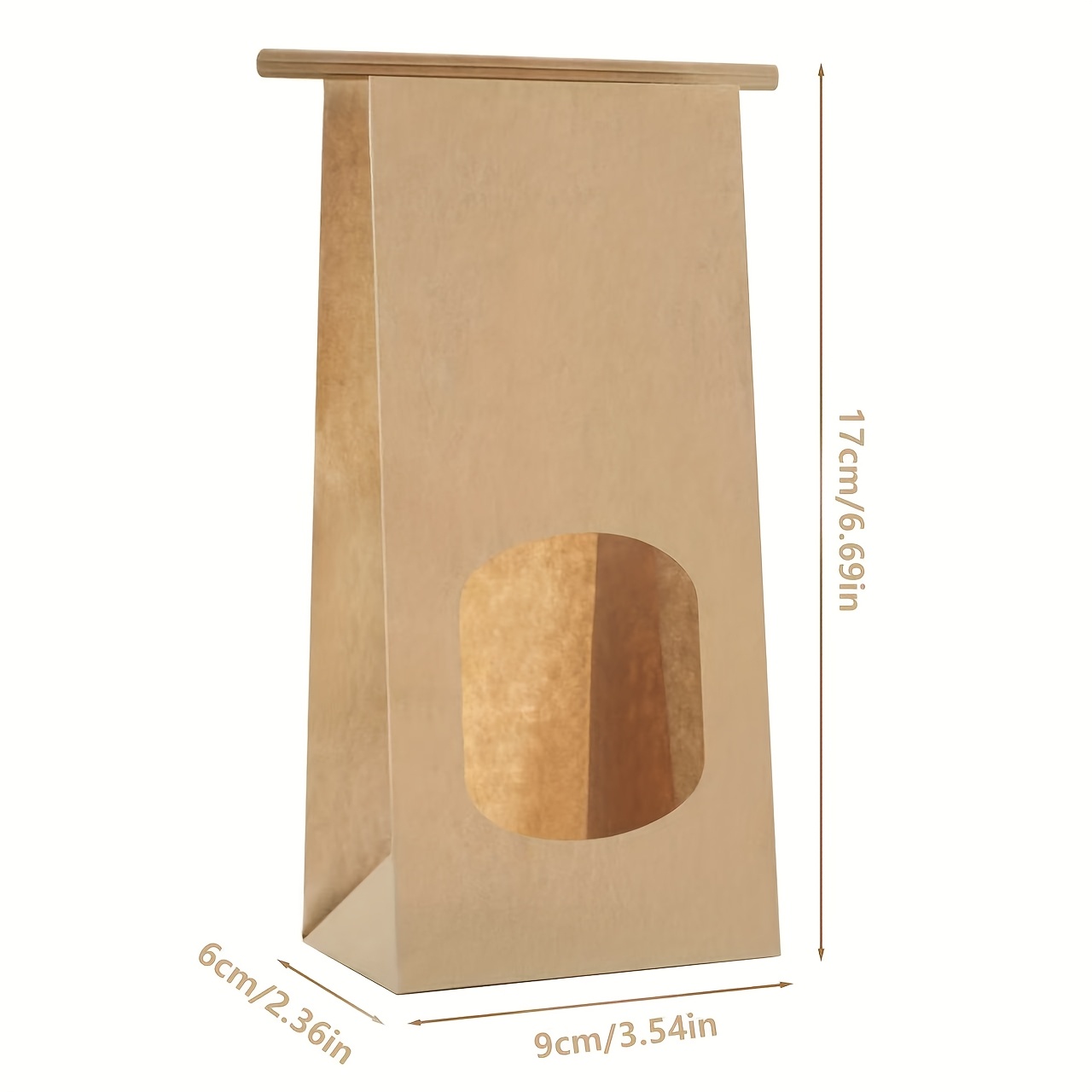 30 Sacos de Papel Marrom com J - Wedding Supply Company avaliação e preço