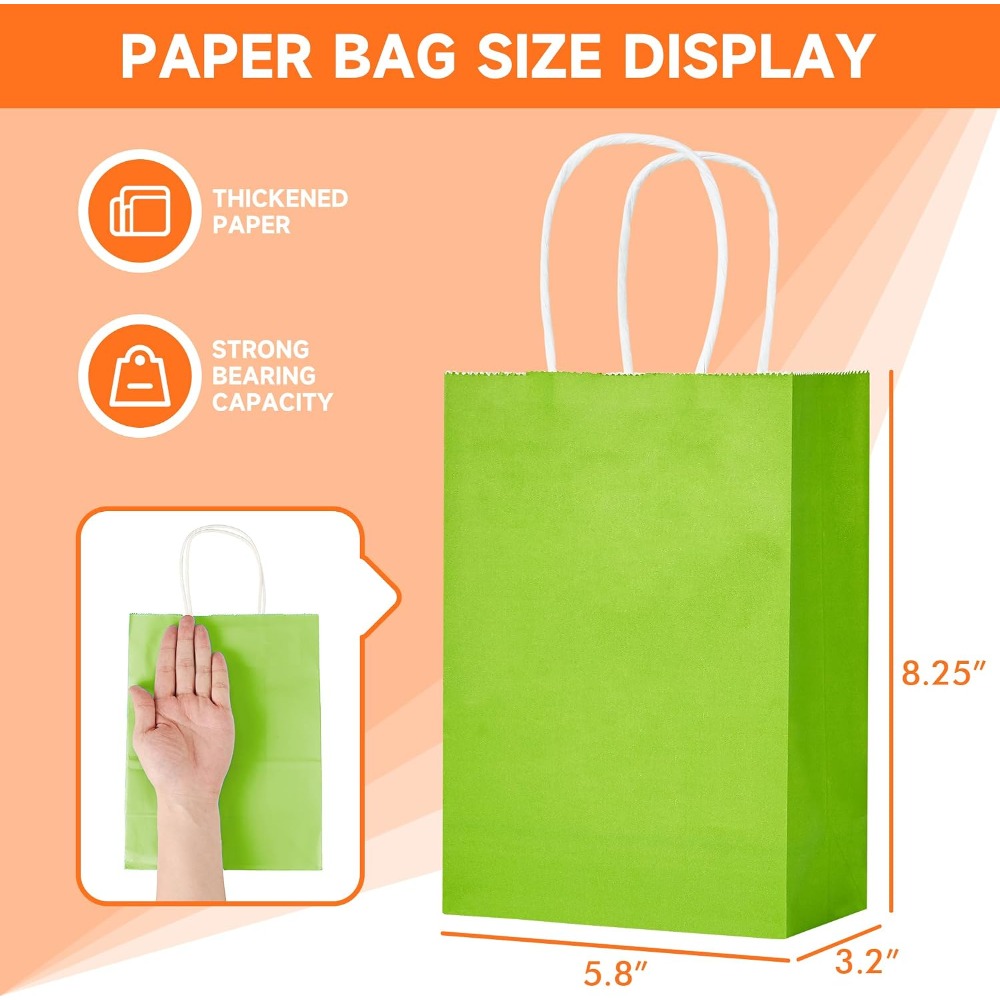 Pacote com 24 Sacolas de Papel - Wedding Supply Bulk avaliação e preço