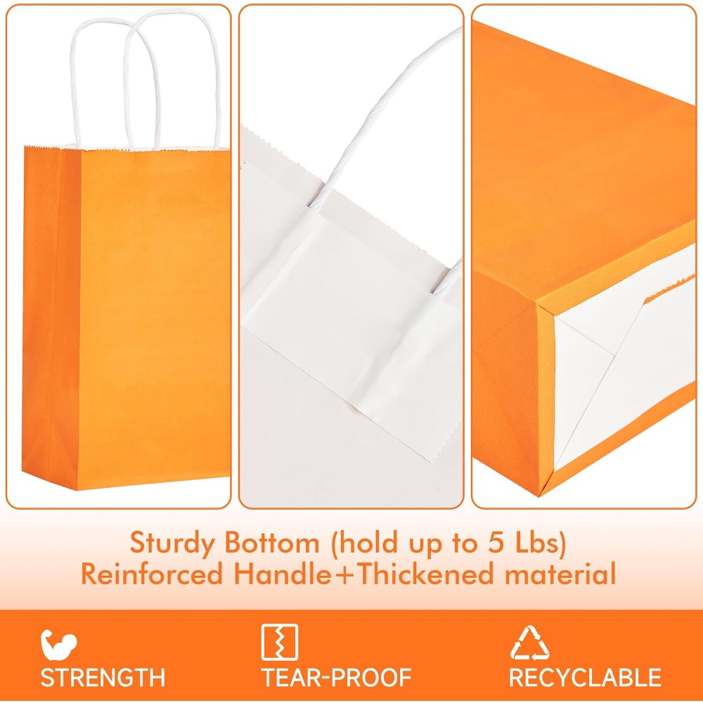 Pacote com 24 Sacolas de Papel - Wedding Supply Bulk avaliação e preço