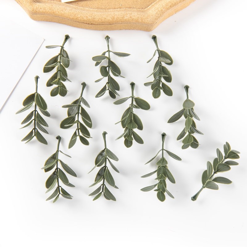 50/100 pçs plantas artificiais - Wedding Favor Box avaliação e preço