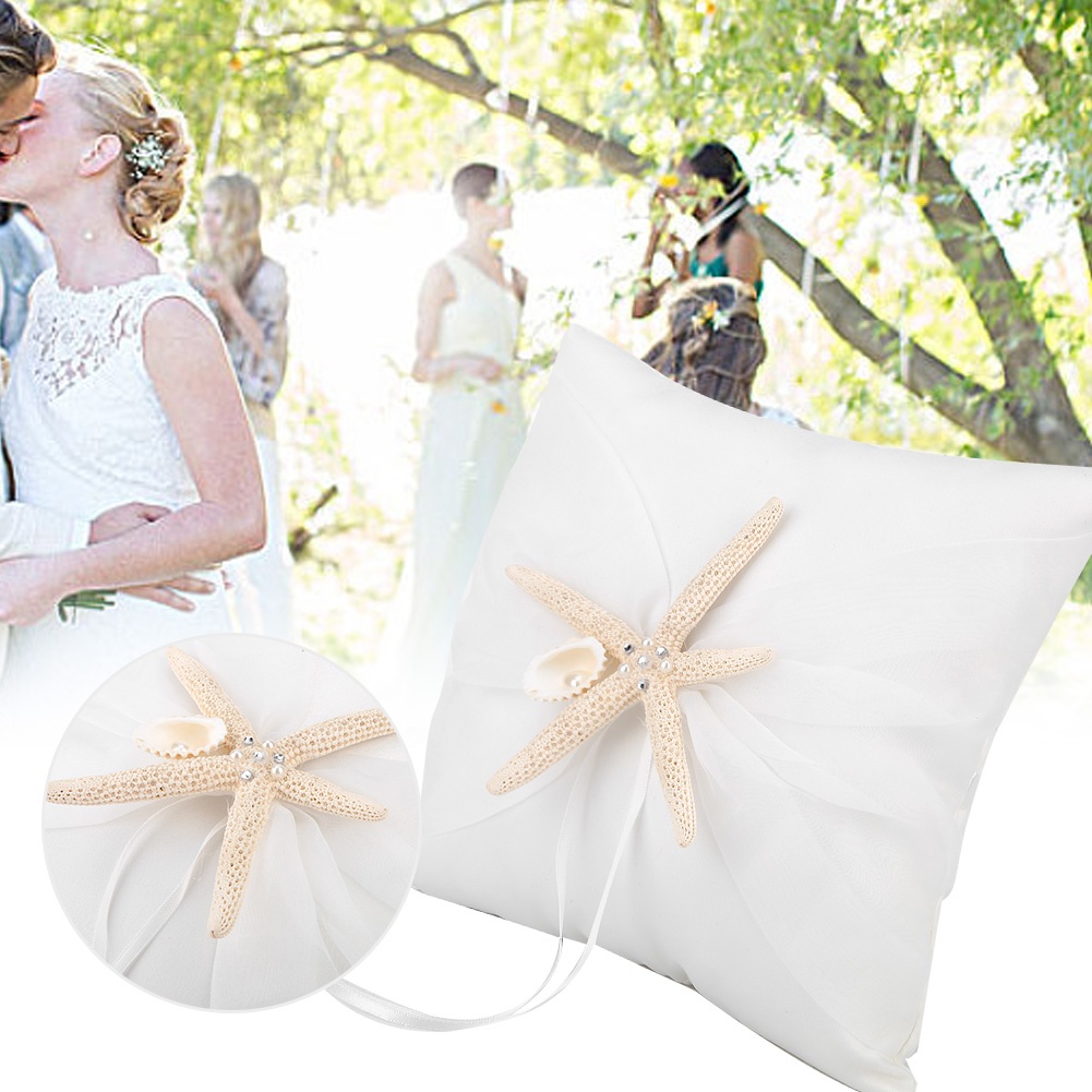 Almofada Porta-Alianças de Cas - Ring Bearer Pillow avaliação e preço