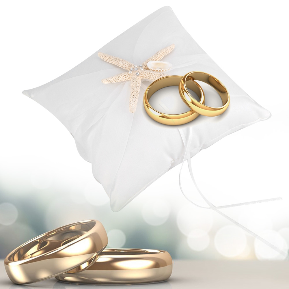 Almofada Porta-Alianças de Cas - Ring Bearer Pillow avaliação e preço
