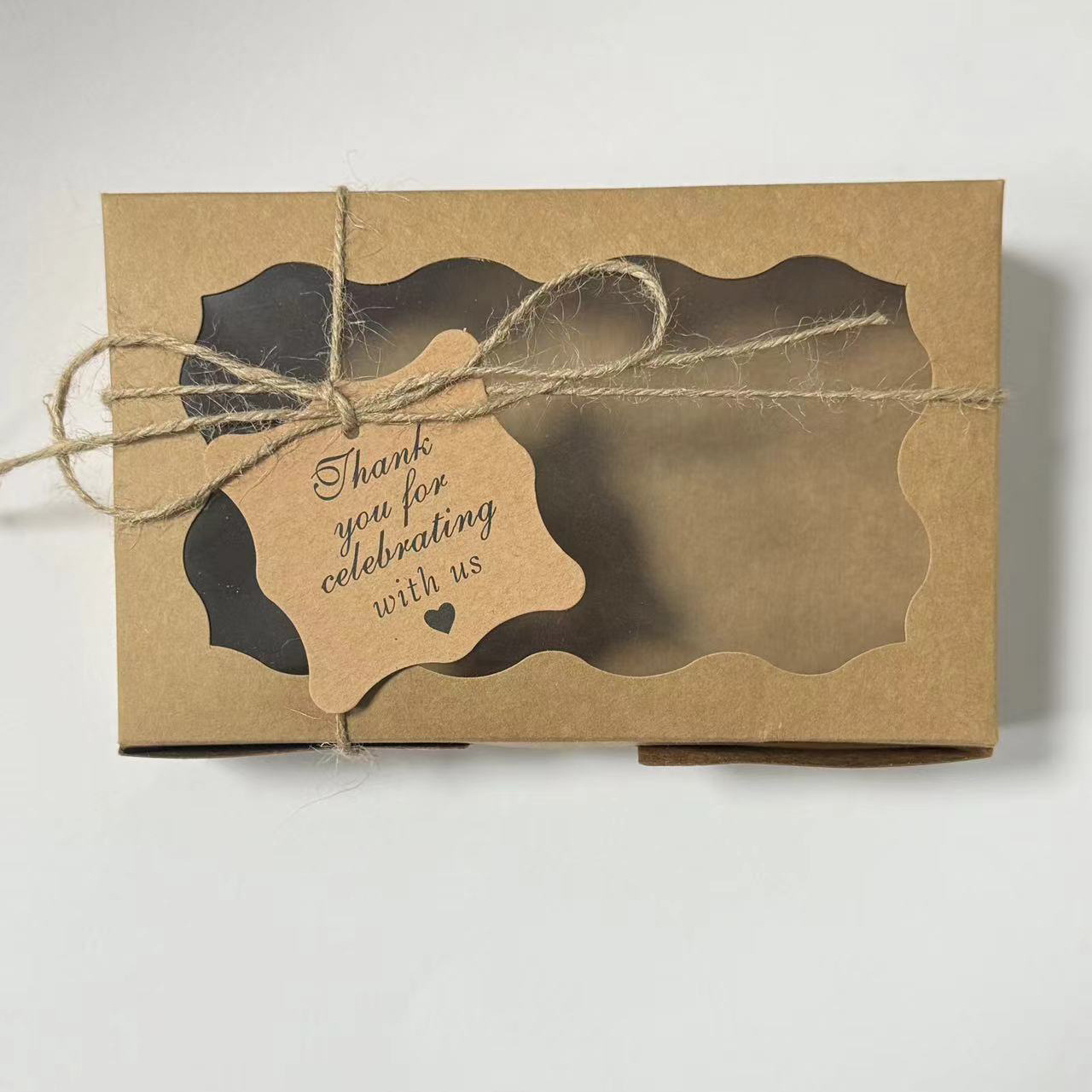 Caixas de papel kraft para bol - Wedding Cake Supply avaliação e preço