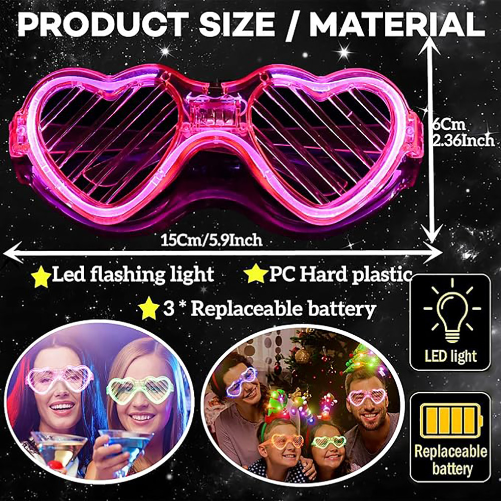 5/10/20/30/50 óculos de luz em - Wedding Supply Bulk avaliação e preço
