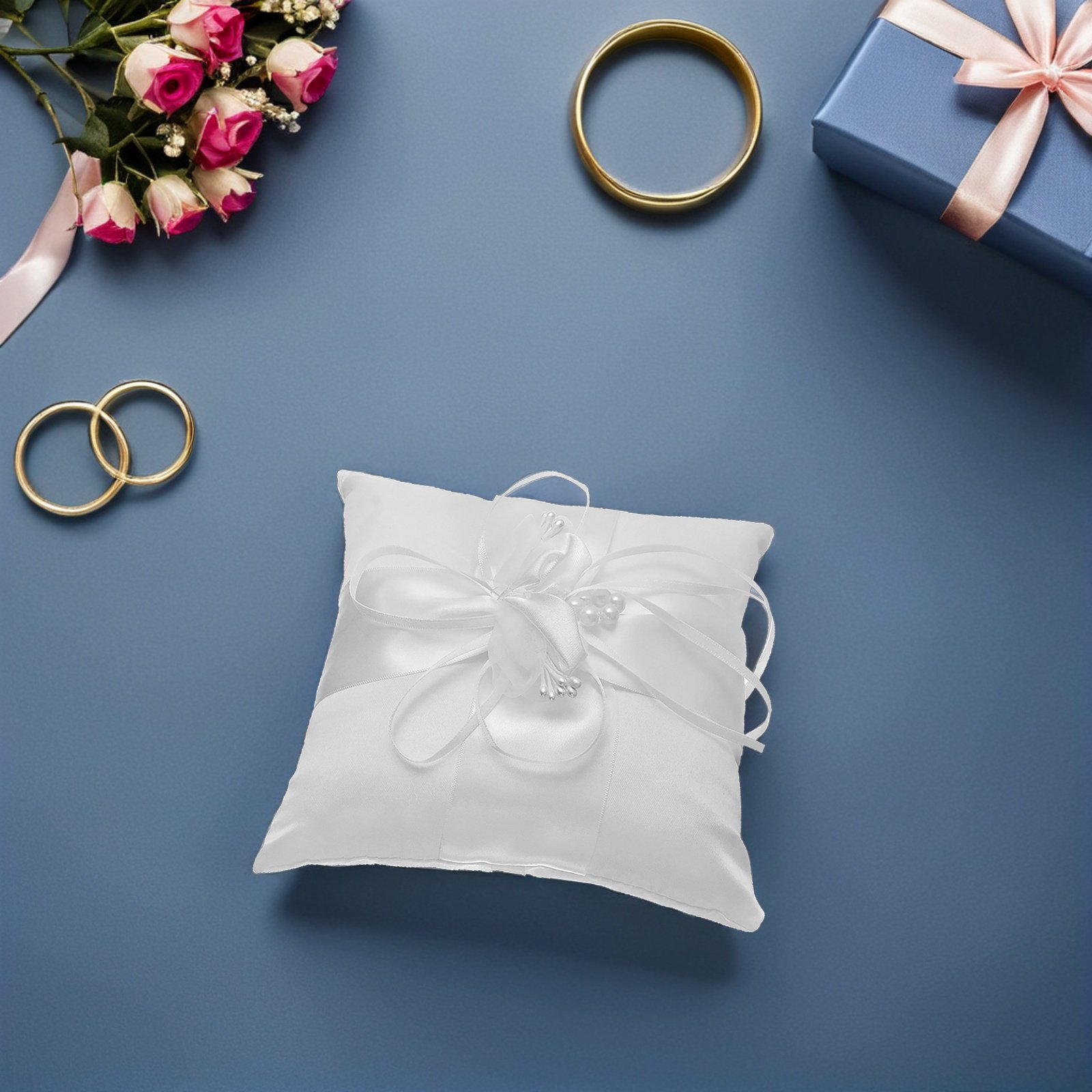 Almofada para Anéis de Casamen - Ring Bearer Pillow avaliação e preço