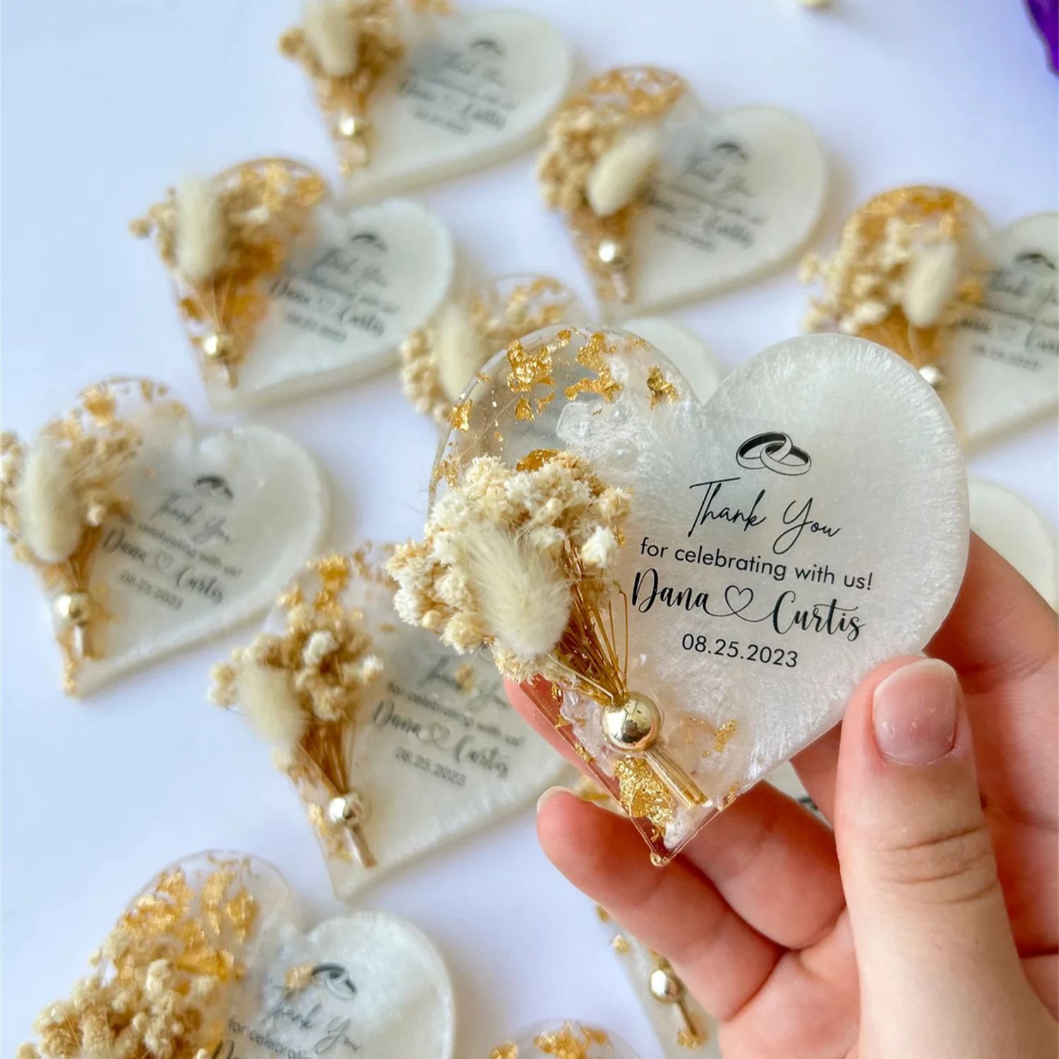 Lembrança magnética personaliz - Wedding Favor Box avaliação e preço