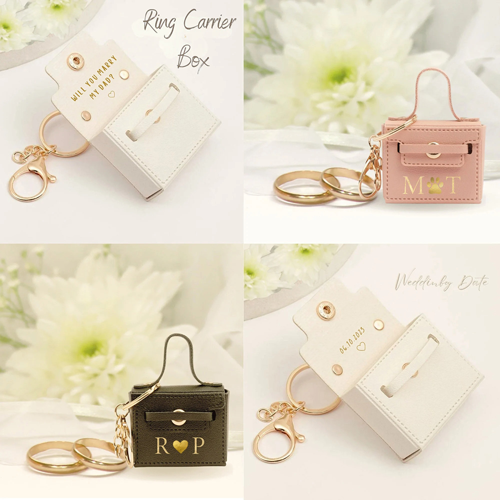 Bolsa Personalizada para Porta - Ring Bearer Pillow avaliação e preço
