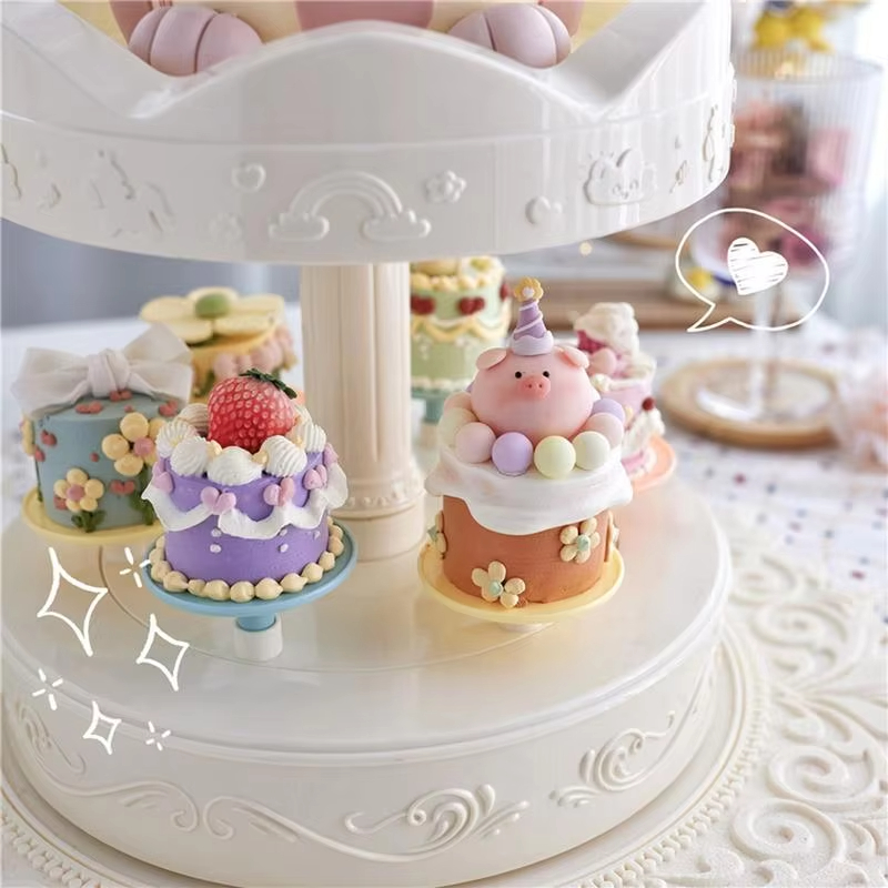 Suporte giratório automático d - Wedding Cake Supply avaliação e preço