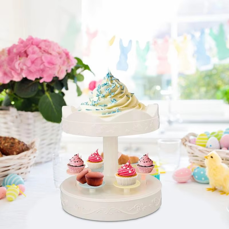 Suporte giratório automático d - Wedding Cake Supply avaliação e preço
