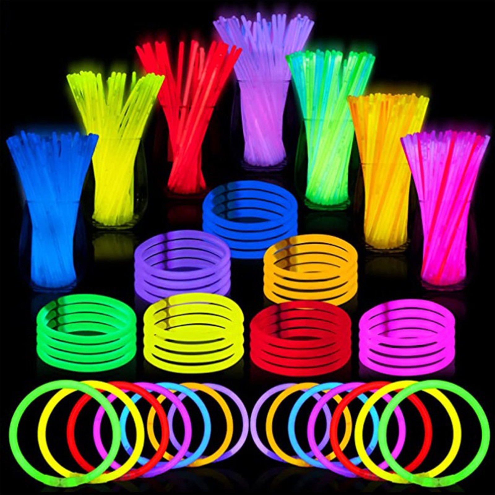 ‌ 100 pacotes de bastões brilh - Wedding Supply Bulk avaliação e preço