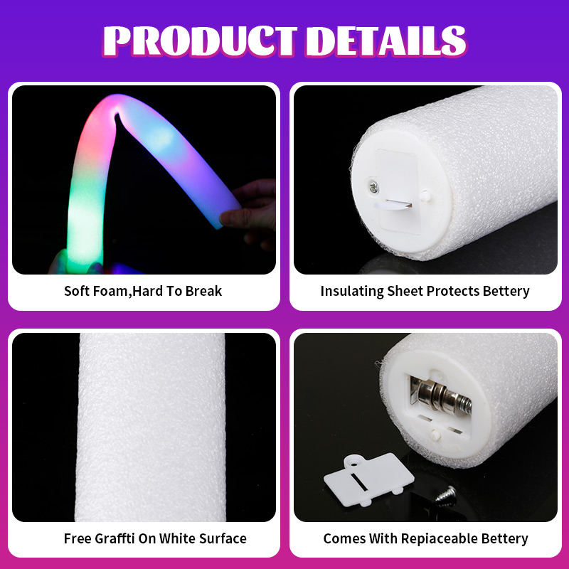 12/30/60 pçs led brilho varas  - Wedding Supply Bulk avaliação e preço
