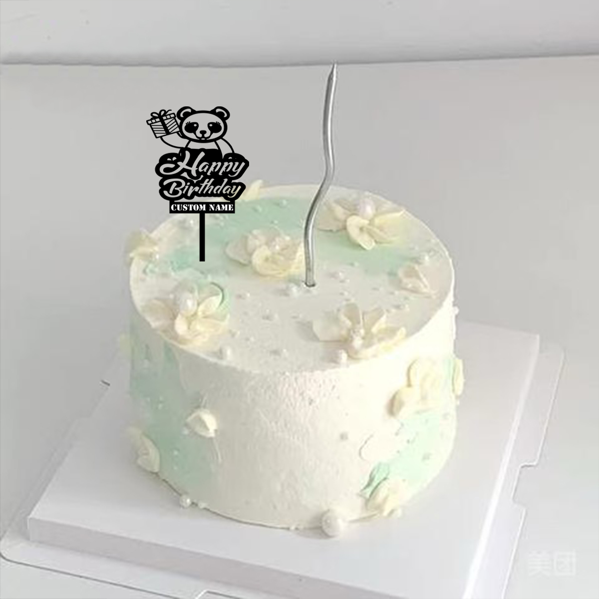 1 peça de decoração de bolo co - Wedding Cake Supply avaliação e preço