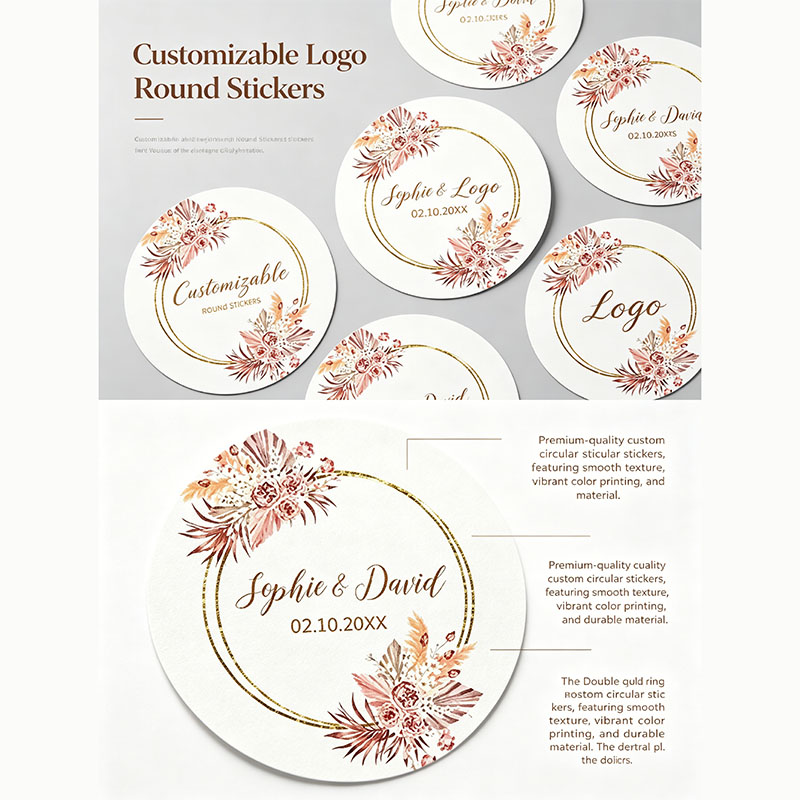 Adesivos personalizados com no - Wedding Favor Box avaliação e preço