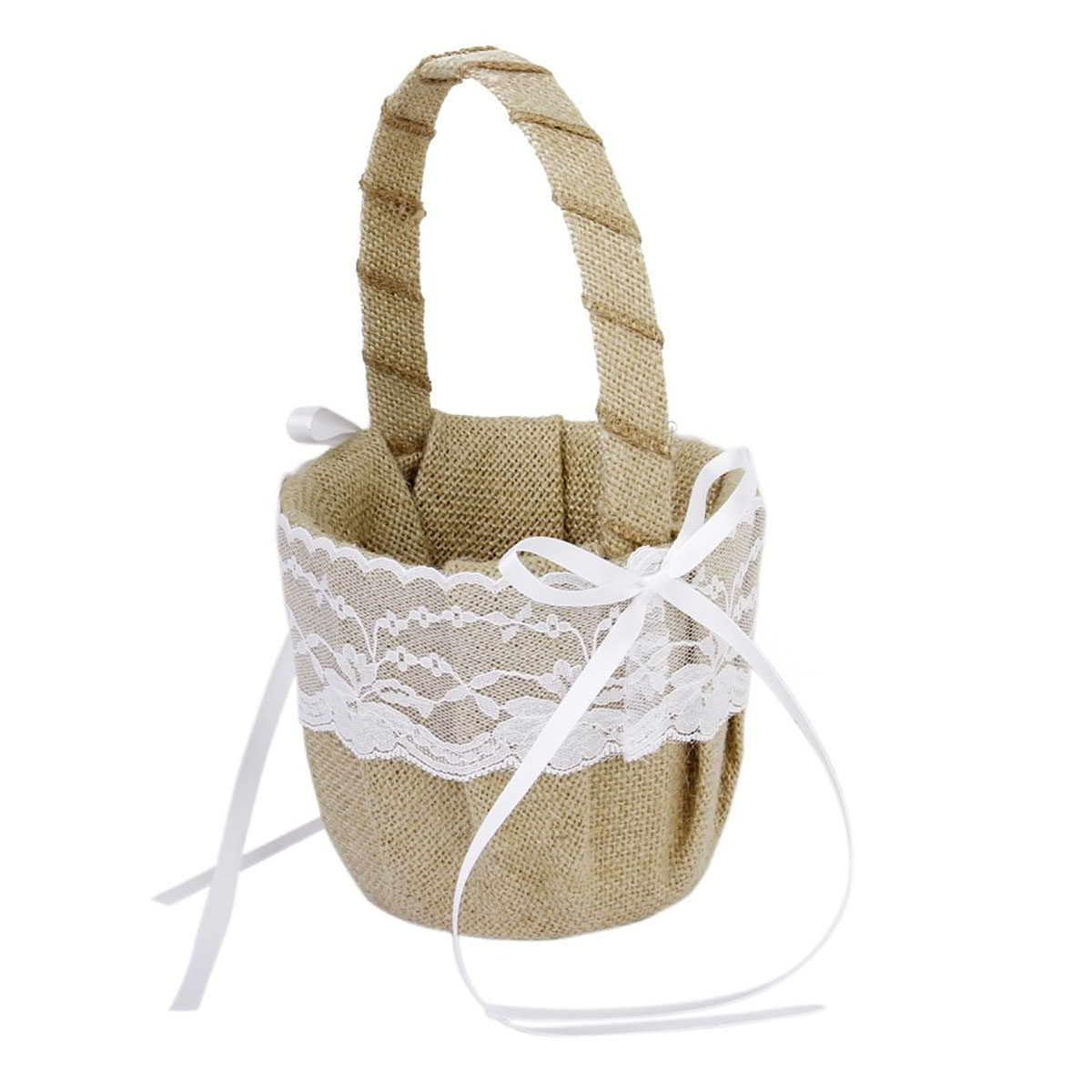 Conjunto de 6 Almofadas de Jut - Ring Bearer Pillow avaliação e preço
