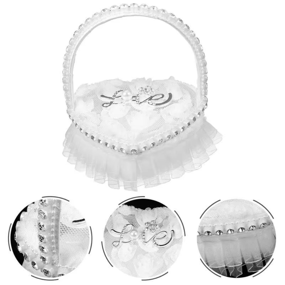 Caixa de Anel em Forma de Cora - Ring Bearer Pillow avaliação e preço